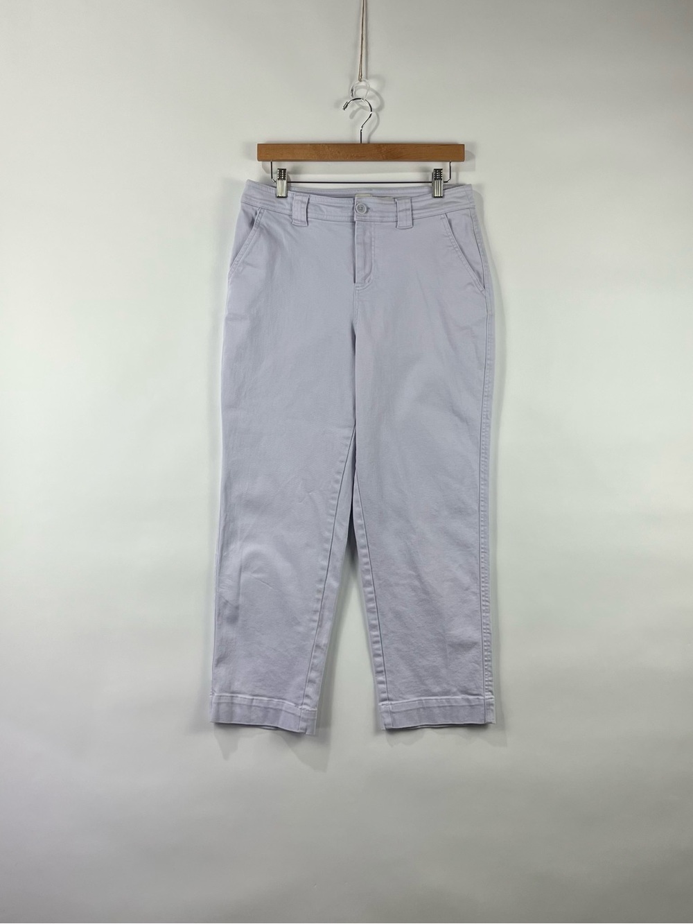 a new day Stretch 97% Cotton Blend Straight Leg Pants Pockets 8
